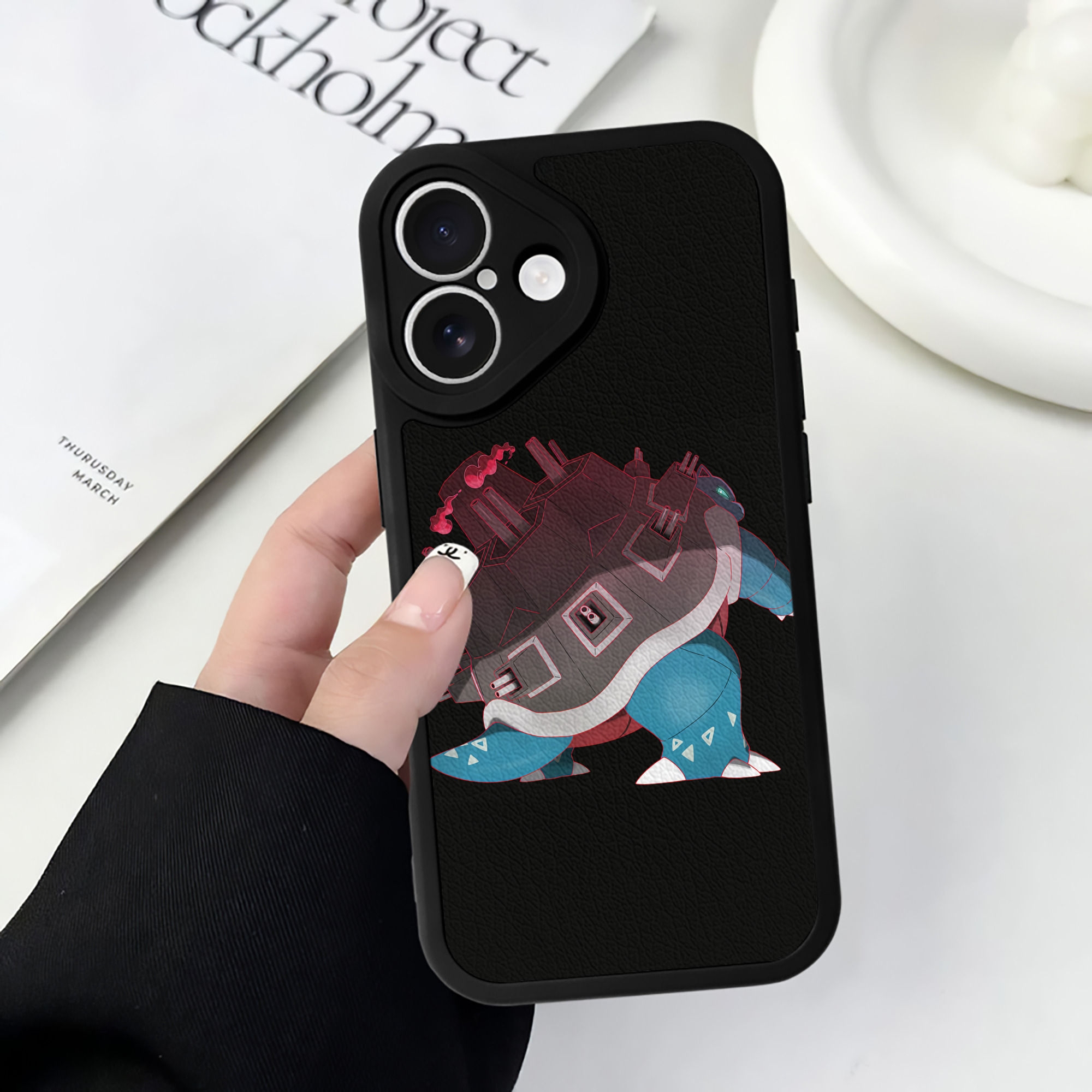 （画像用） ポケットモンスター Pokémon 【iPhone 16シリーズ対応】シリコンスマホケース（レザー調） 材質：シリコン